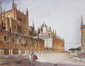 Vista De La Catedral De Sevilla
