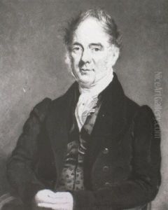 Portrait Of A Gentleman Wearing A Blue Waistcoat Portrait Of A Gentleman Wearing A Blue Waistcoat