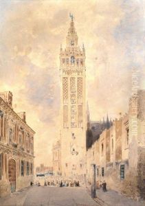 Procesion Del Corpus En Sevilla by Rafael Benjumea