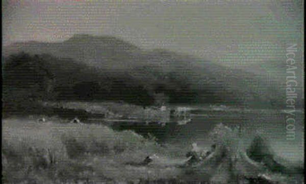 Llyn Dinas, Beddgallert - view 1