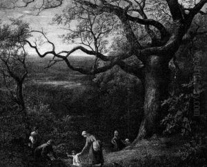 Meeting Father by Thomas George Linnell