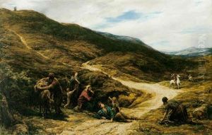 Over The Heath - The Horn, The Horn, The Lusty, Lusty Horn by William Linnell