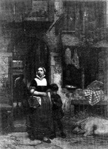 Scene Hollandaise by Willem Linnig the Elder