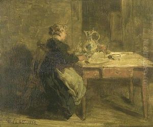 Le Repas by Willem Linnig the Younger