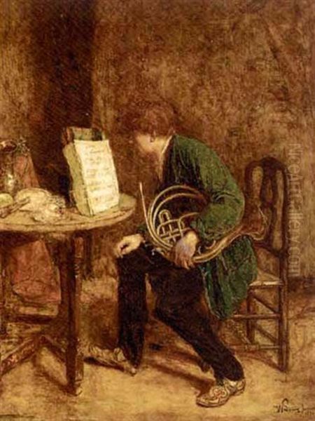 The Horn Player - view 1