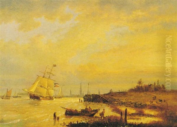 Velieri In Rada Ad Amsterdam - view 1