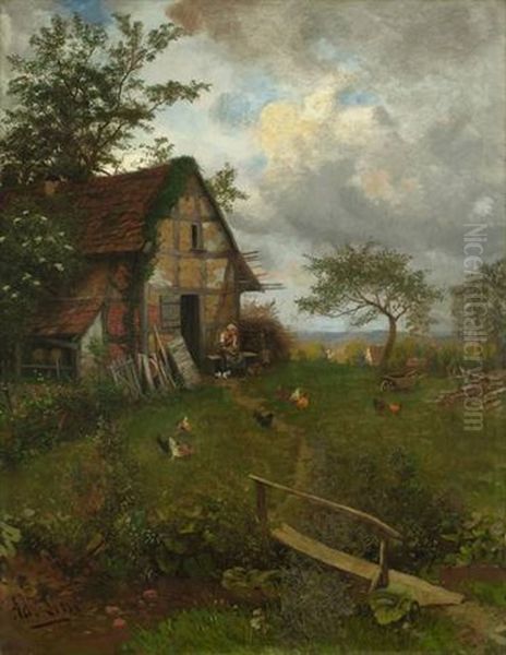 Landliche Idylle Am Abend - view 1
