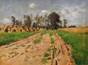Summer In The Fields by Adolf Lins