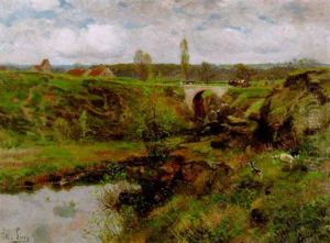 Fruhlingslandschaft Im Ahrtal Fruhlingslandschaft Im Ahrtal