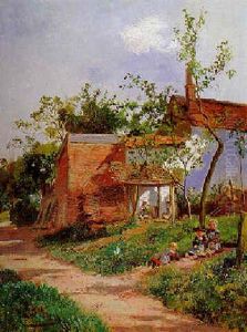 Auf Dem Lande by Adolf Lins