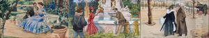 Escenas Romanticas by Juan Antonio Benlliure y Gil