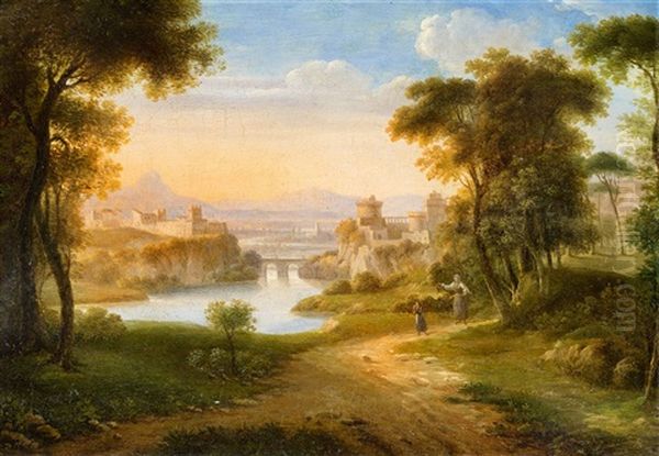 Two Landscapes In Latium - view 1