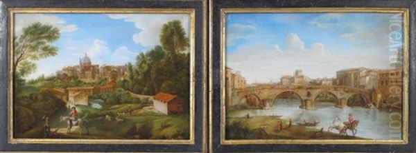 Vues De Rome (pair) - view 1