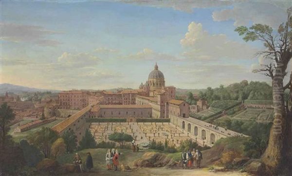 A View Of Rome With Saint Peter's Basilica - view 1