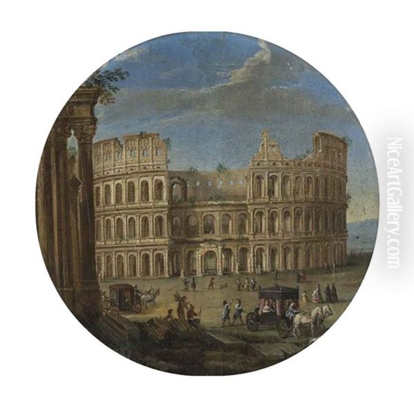 Vue Du Colisee A Rome - view 1