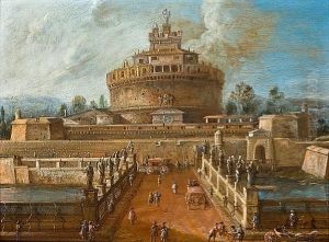 A View Of Castel Sant'angelo, Rome