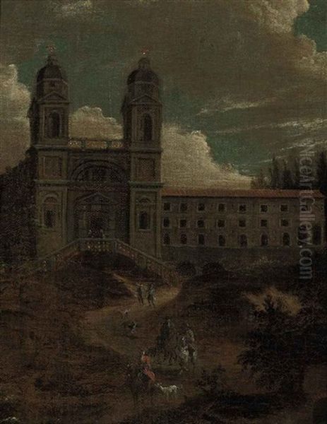 The Church Of Santa Trinita Dei Monti, Rome - view 1