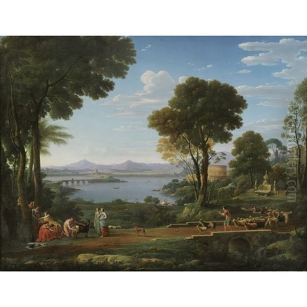 A Landscape With The Nurture Of Jupiter - view 1