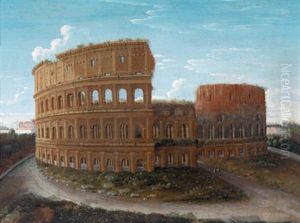 Das Kolosseum In Rom - Il Colosseo by Hendrick Frans van Lint
