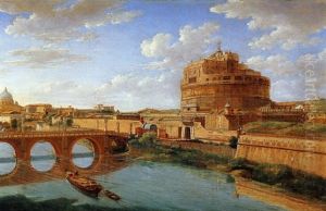 View Of The Castel Saint' Angelo, Rome
