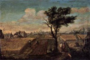 Sommerlandschaft by Hendrick Frans van Lint