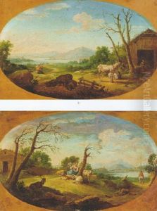 Paisaje Pastore by Hendrick Frans van Lint