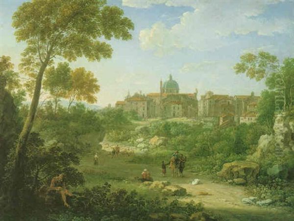 A View Of Ronciglione Near Rome - view 1