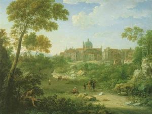 A View Of Ronciglione Near Rome A View Of Ronciglione Near Rome