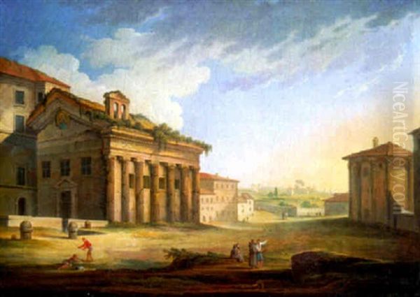 The Forum Boarium, Rome - view 1