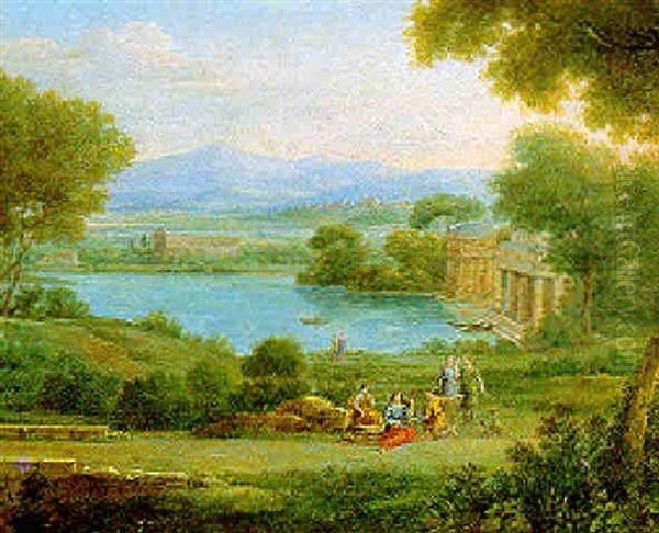 Capriccio Classico Con Figure - view 1