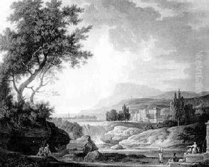 Landscape With Figures At A Fountain