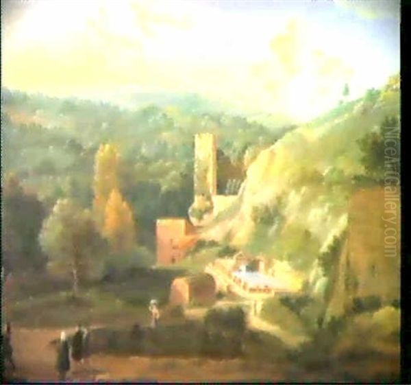 Vue D'un Lavoir Antique - view 1