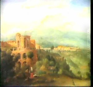 Vue Du Temple De La Sybille A Tivoli