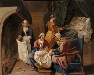 El Nacimiento De La Virgen by Peter Van Lint
