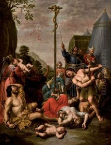 Escena Biblica by Peter Van Lint