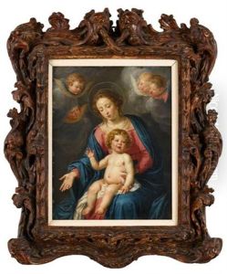 Virgin And Child by Peter Van Lint