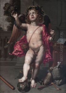 Triunfo Del Amor Profano by Peter Van Lint