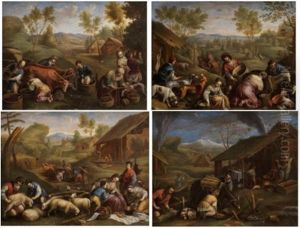 Les Quatre Saisons (4 Works) by Peter Van Lint
