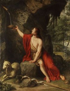 Der Heilige Johannes Baptist An Der Wasserquelle