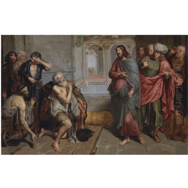 Christ Healing The Sick At Bethesda - view 1
