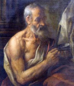 Philosophe A La Chope by Peter Van Lint