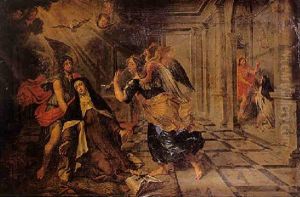 La Transverberation De Sainte Therese by Peter Van Lint