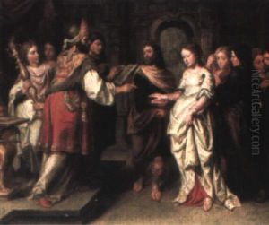 The Marriage Of The Virgin by Peter Van Lint