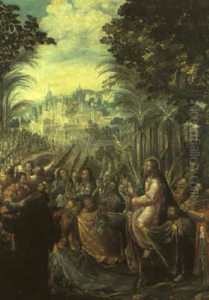 Entrada Triunfal De Jesus En Jerusal,n - view 1