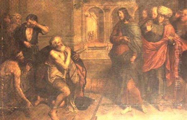 Le Christ Guerissant Le Paralytique - view 1