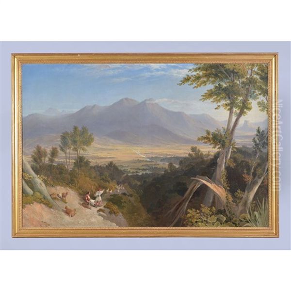 Overlooking The Valley Of Megalopolis, Arcadia, Greece - view 1