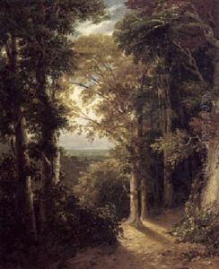 A Grove Scene In The Grounds Of Lord Northwick's Villa At Harrow