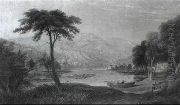 On The Wye Near Tintern - view 1