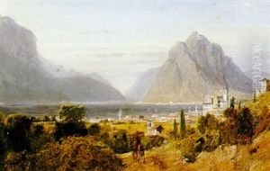 Lugano With Monte San Salvatore