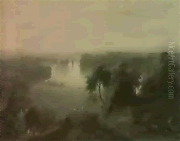 Landscape With The Thames At Richmond - view 1